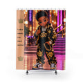 Shower Curtain — 'King CEO' Urban Kids Bathroom Decor (I walk in authority of my biblical inheritance)