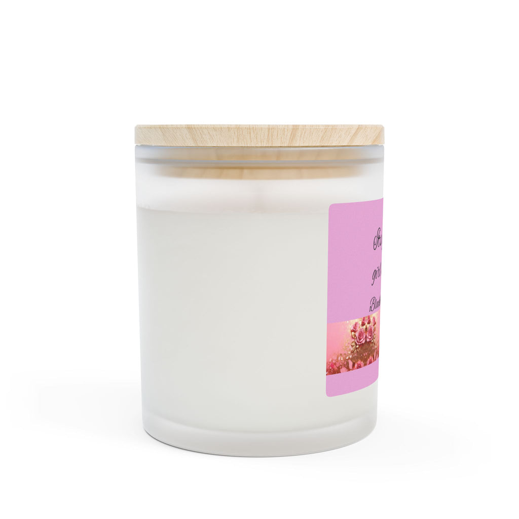 Rich Girl Status Blackberry Vanilla Candle | Frosted Glass 11oz