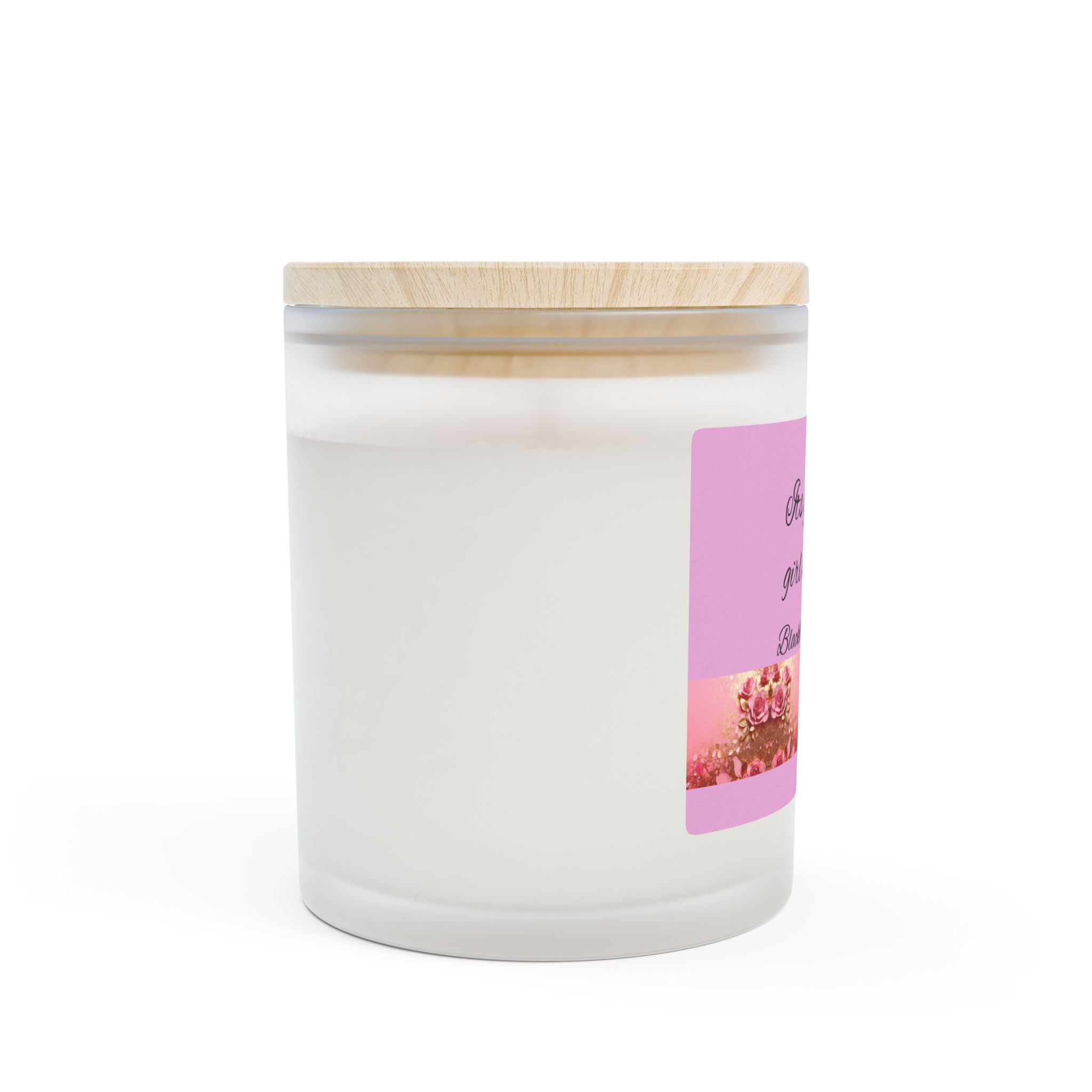 Rich Girl Status Blackberry Vanilla Candle | Frosted Glass 11oz