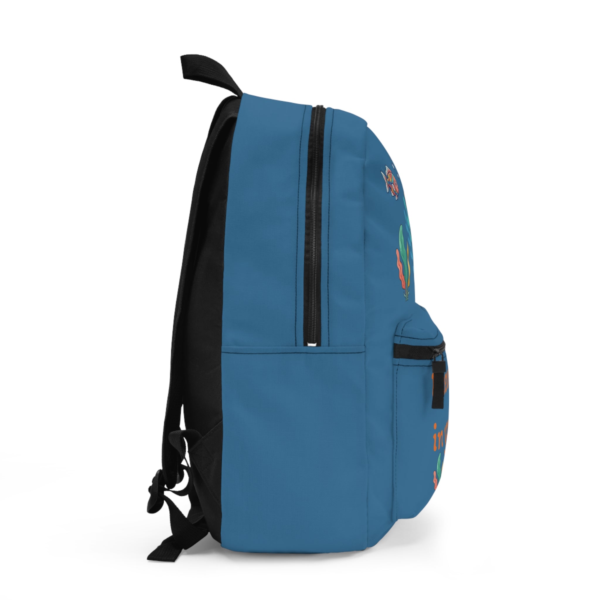 Believe in Yourself! Seahorse Kids Backpack — Cute Ocean Motivational School Bag