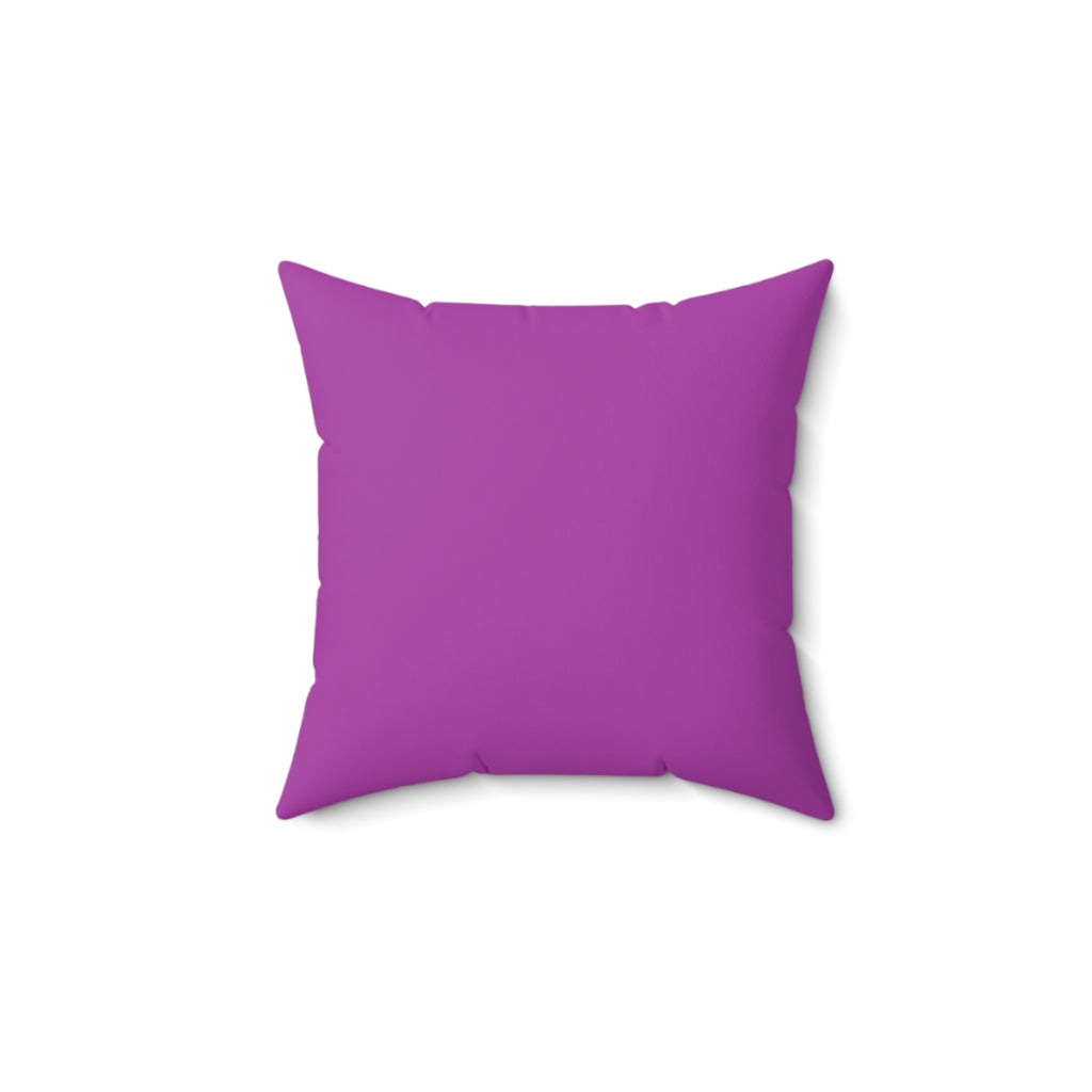 Autism Awareness Puzzle Heart Pillow — "See the Able, Not the Label" Spun Polyester Cushion