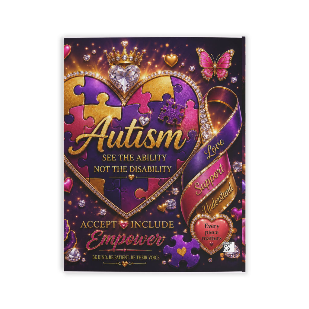 Autism Awareness Drawing Book — "See the Ability Not the Disability" Empowerment Activity Book