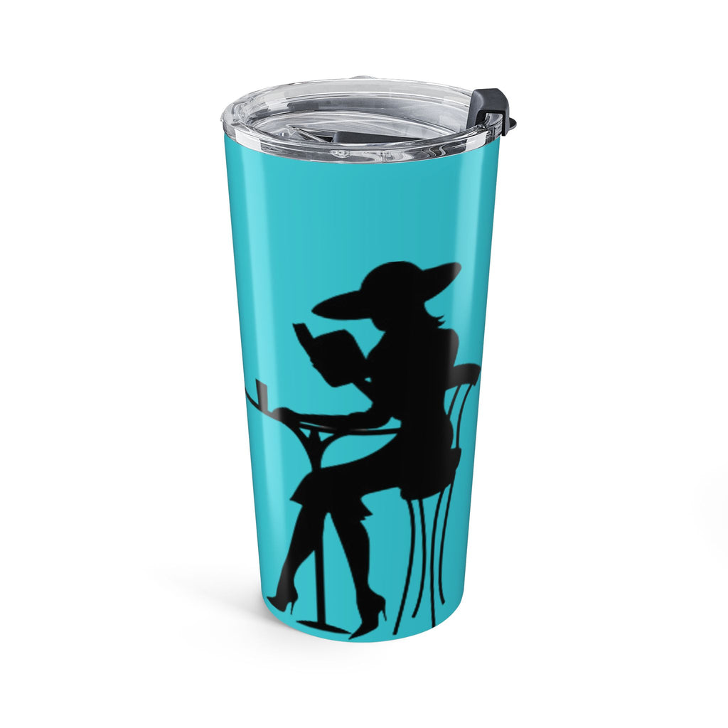 20oz Heart Hands Tumbler — Cute Couples Silhouette Insulated Travel Mug