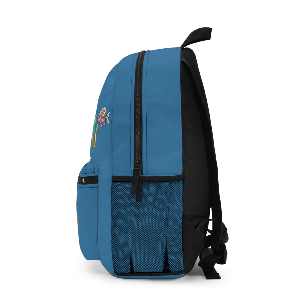 Believe in Yourself! Seahorse Kids Backpack — Cute Ocean Motivational School Bag