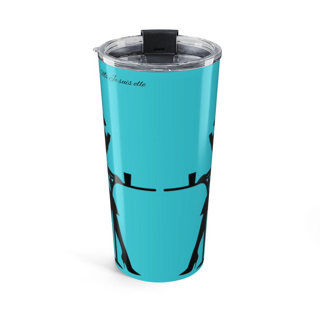 20oz Heart Hands Tumbler — Cute Couples Silhouette Insulated Travel Mug