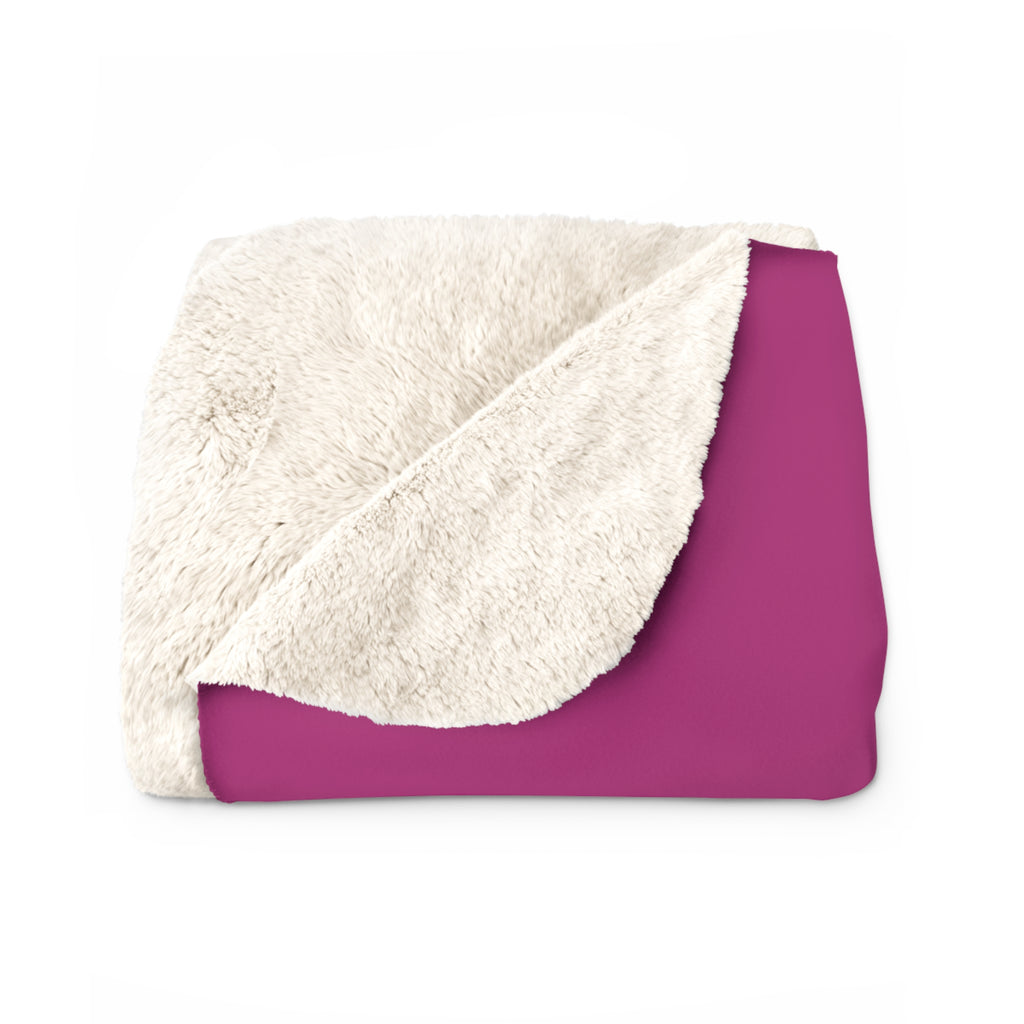 You Are Enough Butterfly Sherpa Fleece Blanket | Inspirational Mindset Throw