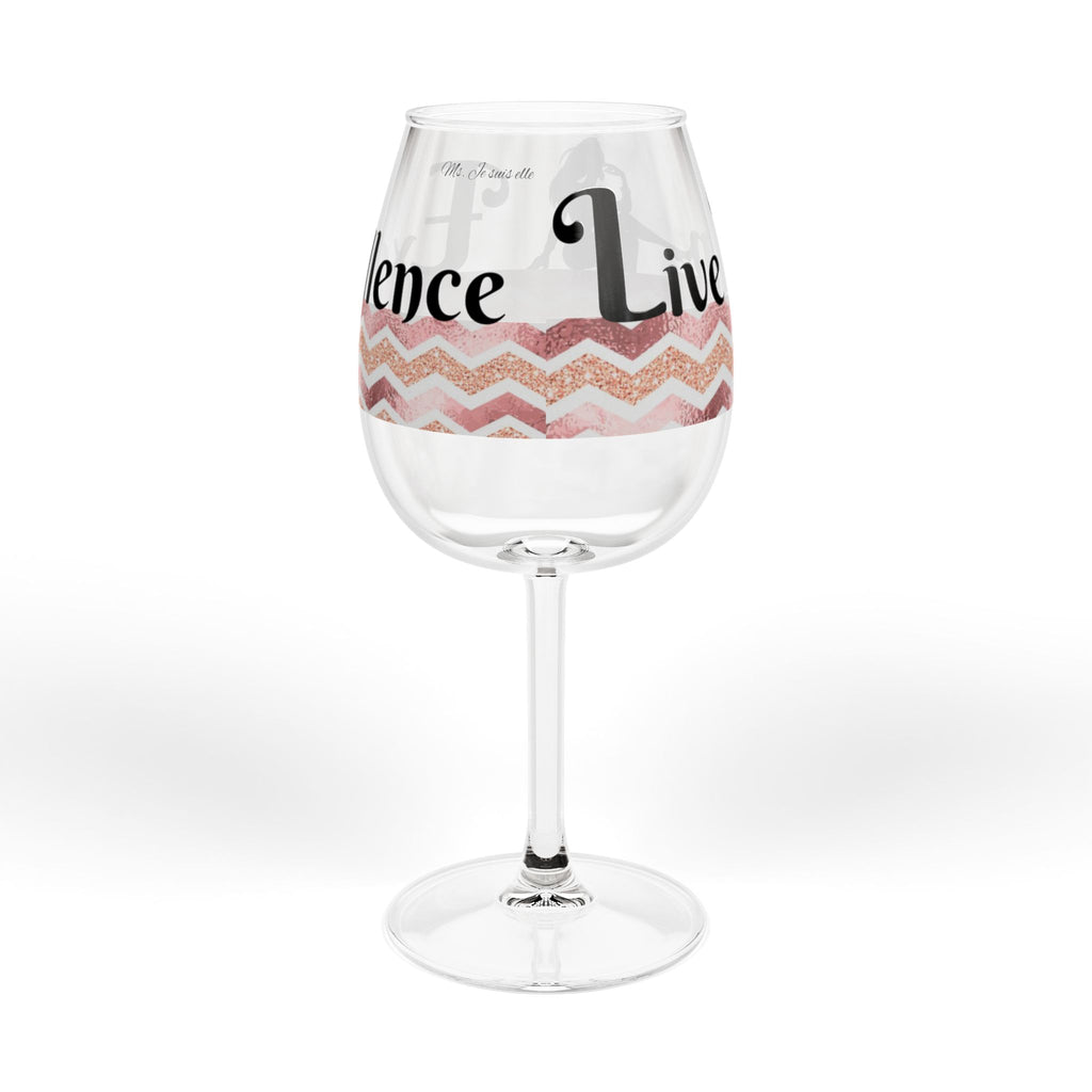 Live Laugh Love Wine Glass | 12oz Stemmed Wineglass