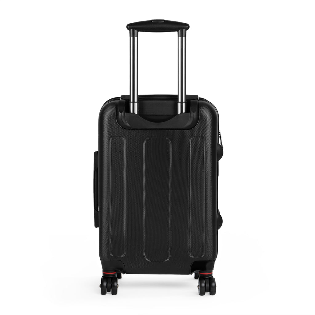 I Keep My Cup Filled & Overflowing Suitcase | Colorful Drink Graphic Luggage