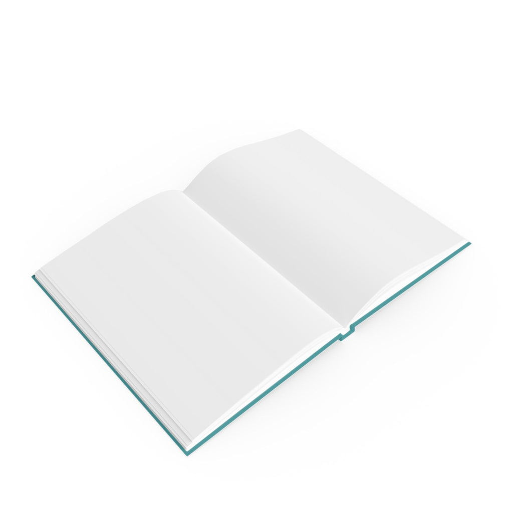 Daily Accountability Journal hardback | Motivational Mountain & Family Illustration