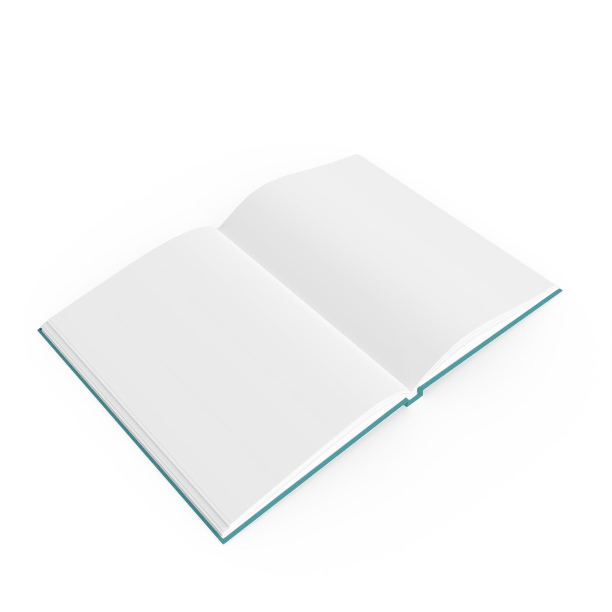 Daily Accountability Journal hardback | Motivational Mountain & Family Illustration