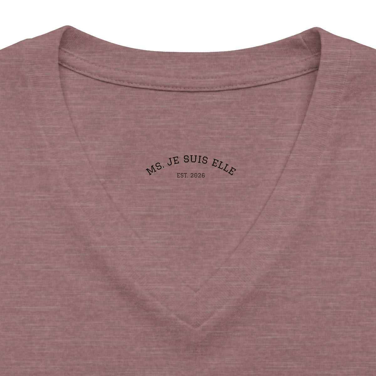 Autism Awareness Heart V-Neck Tee — Empower, Support & Celebrate