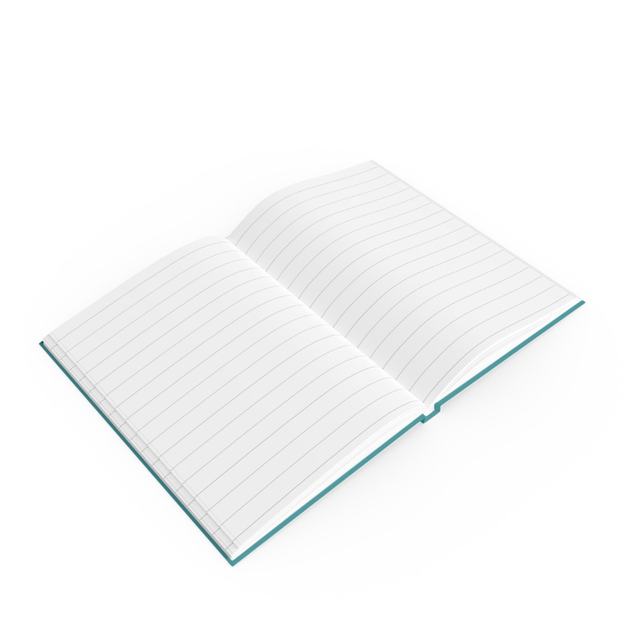 Daily Accountability Journal hardback | Motivational Mountain & Family Illustration