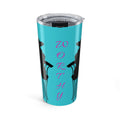 20oz Heart Hands Tumbler — Cute Couples Silhouette Insulated Travel Mug