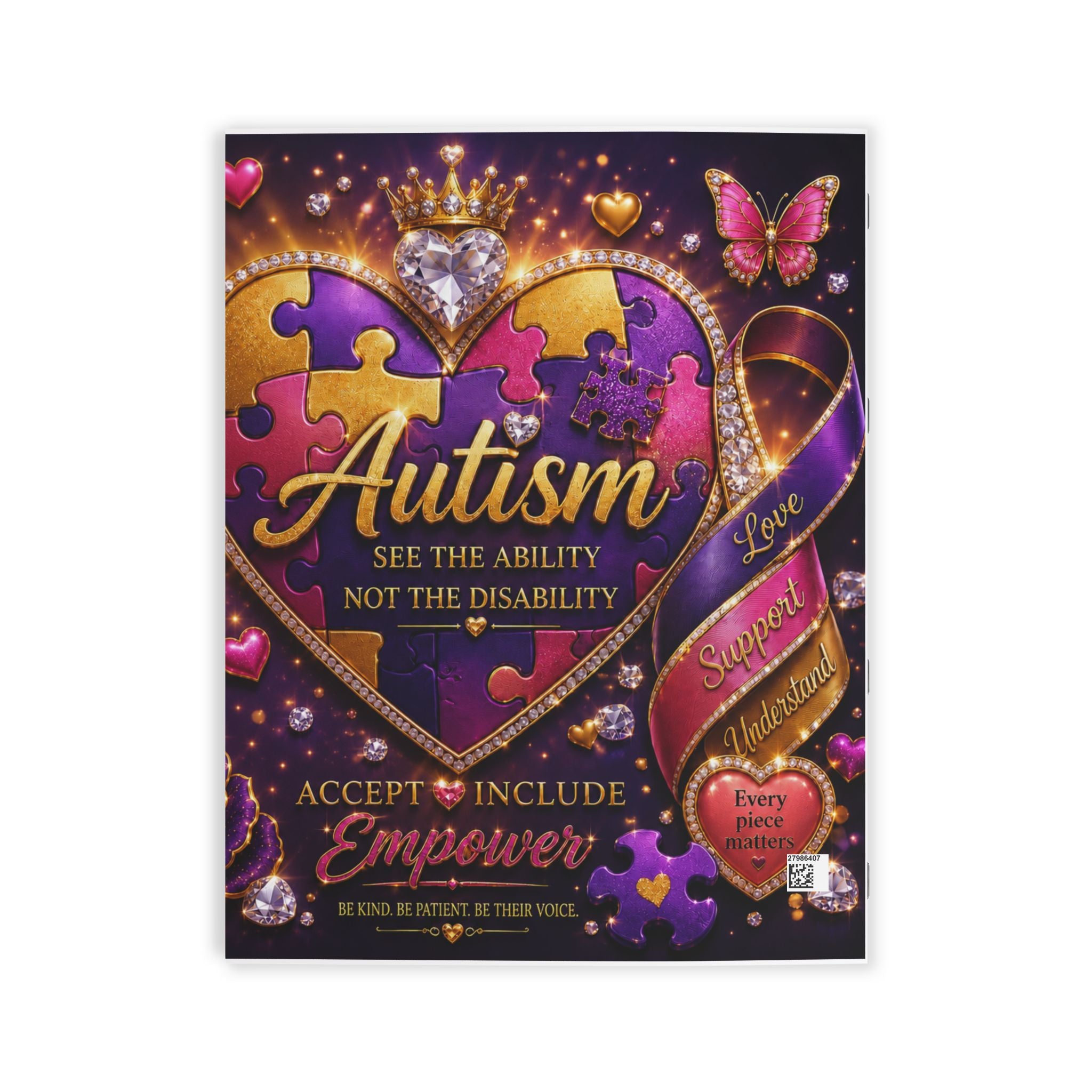 Autism Awareness Drawing Book — "See the Ability, Not the Disability" Empowerment Activity Book